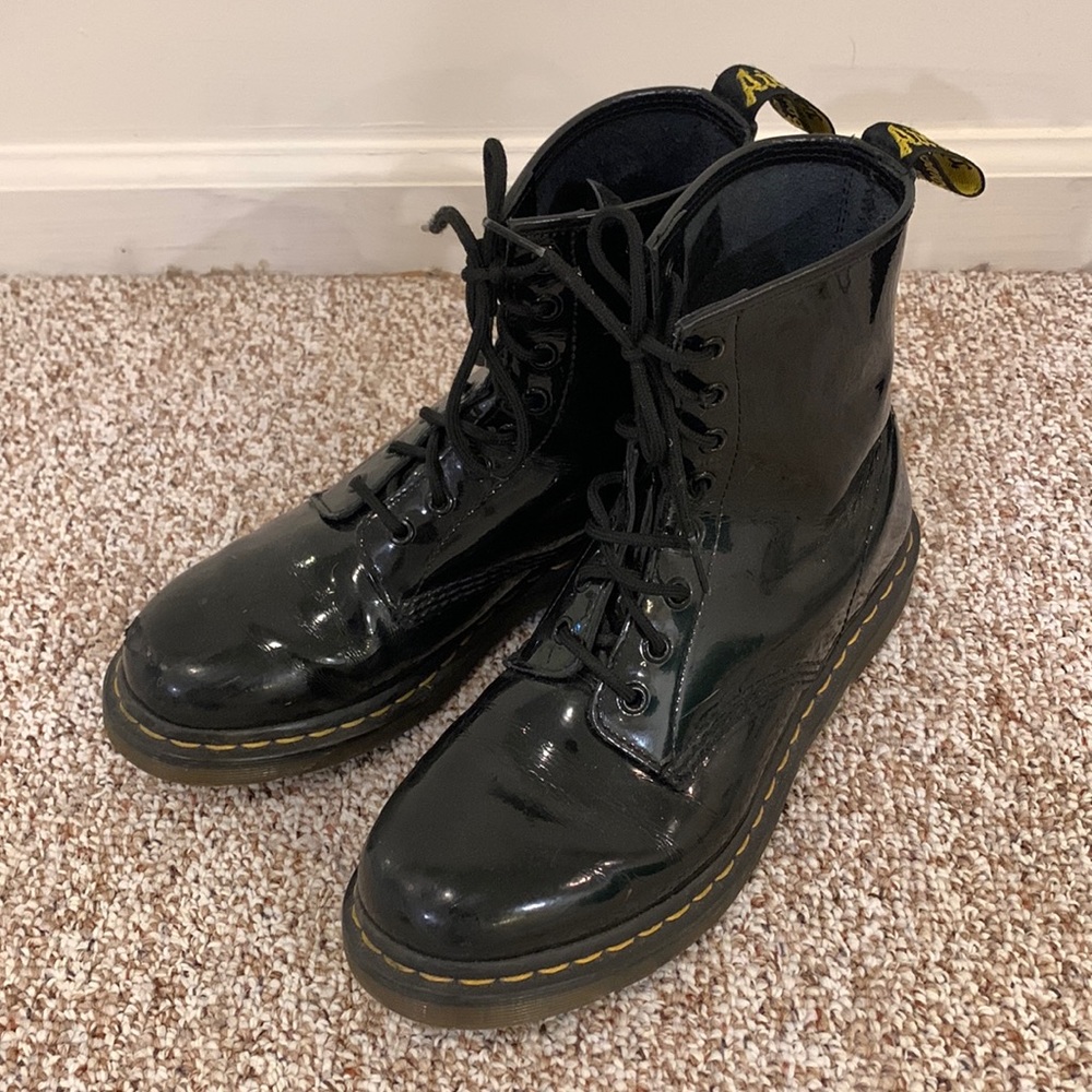 The Original Dr. Martens Black Patent Leather